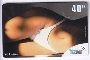 DOM-TOM TELECARTE / PHONECARD .. ILE MARTINIQUE 40F OUTREMER SEXY GIRL SE41+N° - Imagen 1 de 2
