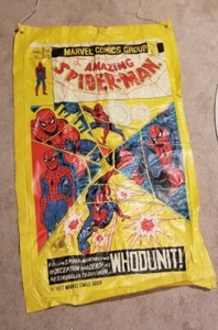 Vintage 1977 Marvel Spiderman Inflatable Rubber Raft - Picture 1 of 12