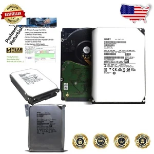 High-Capacity 8TB Ultrastar He8 - 7200RPM, 128MB Cache SATA HDD for Heavy Duty - Picture 1 of 8