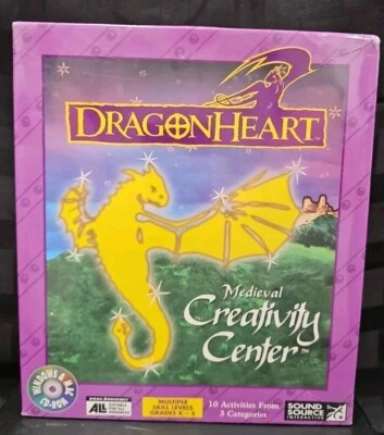 Vintage PC/Mac DragonHeart Medieval Creativity Center New/Sealed! - Image 1 of 4