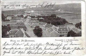 ALT-BREITENSEE, Gruss aus, Photographie v. d. Kirchturmspitze 1897, AK um 1900 - Picture 1 of 1