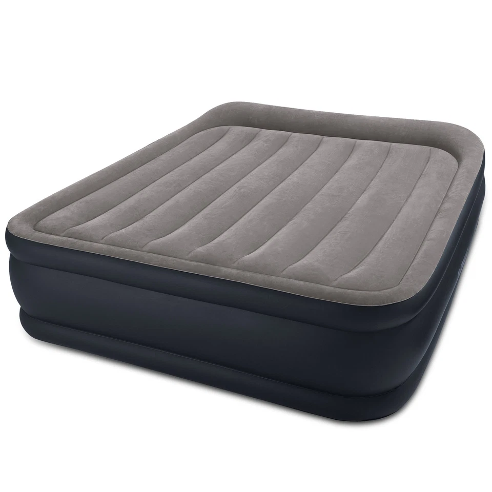 Intex 64136 Materasso Gonfiabile Matrimoniale airbed queen letto con pompa Rotex - Immagine 1 di 4