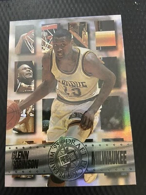 Glenn Robinson Bucks 1995 Press Pass Premium Draft Pick #34 - Image 1 of 3