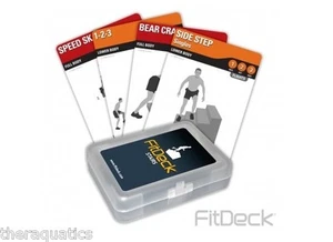 FITDECK STAIRS Exercise Cards Hiit Gym Cardio Lower Body Footwork Crossfit 01199 - Picture 1 of 2