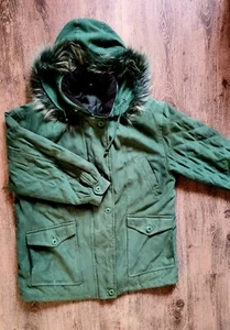 Wie NEU Winterjacke Damen Gr. 46 ähnlich Wildleder -Boutiqueware - Bild 1 von 8