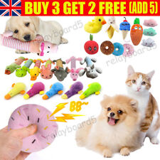 Puppy Squeaker Teeth Toys Pet Dog Softy Chew Toy Plush.Cute Squeaky Sound Play.