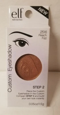 NEW ELF e.l.f. Custom Eyeshadow Peach Fizz 2516 Color (2 pack ) - Image 1 of 2