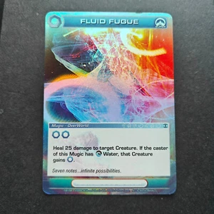 Fluid Fugue Super Rare Foil Mugic Alliances Unraveled 1st Edition Chaotic TCG - Picture 1 of 2