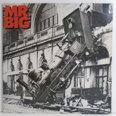 MR. BIG LEAN INTO IT BRAZIL 1992 1ST PRESS PROMO LP W/ INSERT ATLANTIC 670.8240 - Image 1 of 4