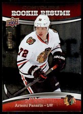 Artemi Panarin 2015-16 Upper Deck Contours Rookie Resume RC /399 #RR-20 Chicago