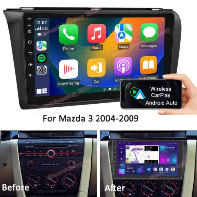 Android 13.0 For Mazda 3 2004-2009 Car Stereo MP5 Radio Player GPS Navi CarPlay - Image 1 of 4