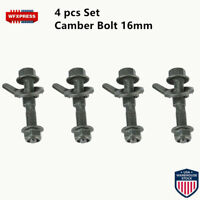 Front Adjustable ALIGNMENT Cam Camber Bolt Kits FIT For 2012-2014 Toyota Prius C