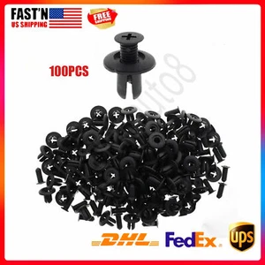 100PCS Retainer Veloster Clips 86590-28000 Car Bumper Fender Fastener Tucson USA - Picture 1 of 5