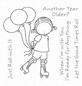 Estampillas transparentes de 4" x 4" My Favorite Things solo enrolla con ellas PI-324 - Imagen 1 de 3