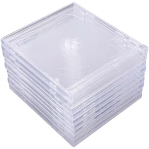 9 Pcs CD-Hülle Reisen Dvd Leerhüllen Aufbewahrungsbox Player Für Fernseher - Bild 1 von 12