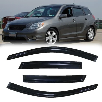 4x For 03-08 Pontiac Vibe/Toyota Matrix Sun Rain Guard Window Visors Foto 1 de 3