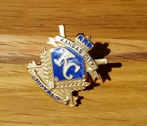 Pin's MLB BASEBALL Kansas City Royals 1990 By Peter David Inc - Picture 1 of 4