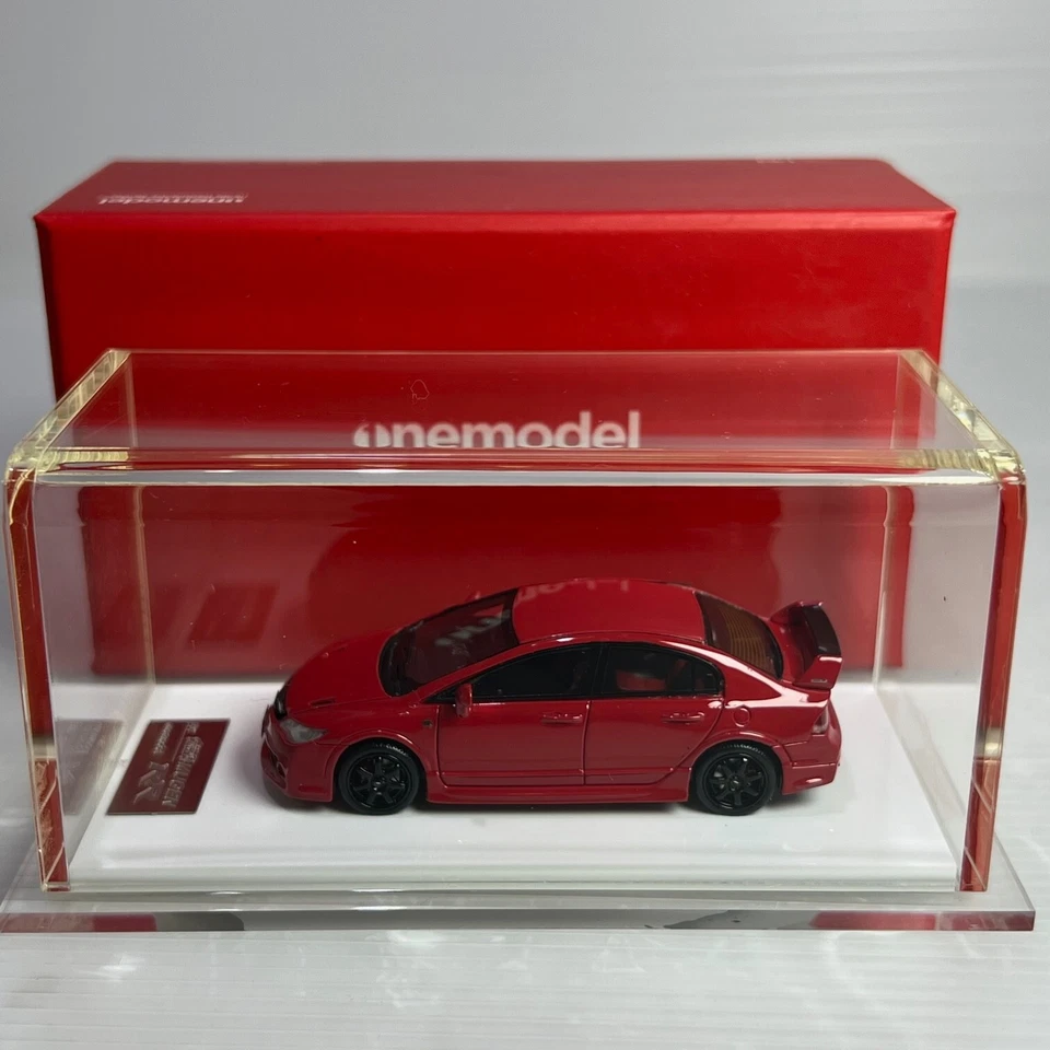 1/64 Scale One Model Honda Civic Type-R MUGEN RR Red - Image 1 of 1