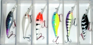 Berkley #5 Flicker Shad Crankbait Package (6-Exclusive Color Pro Pack-FL56-15) - Imagen 1 de 1