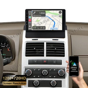Radio estéreo Android de 9"" para Dodge Journey 2009-2010 GPS navegación inalámbrica Carplay - Imagen 1 de 12