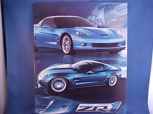 2012 Chevy CORVETTE Supercharged ZR1 two-pocket automotive document holder--new! - Picture 1 of 1