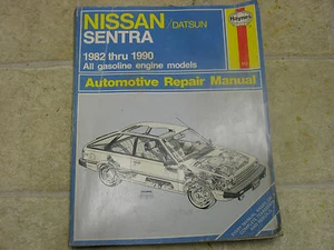 82-90 NISSAN DATSUN SENTRA HAYNES AUTOMOTIVE REPAIR MANUAL - Picture 1 of 5