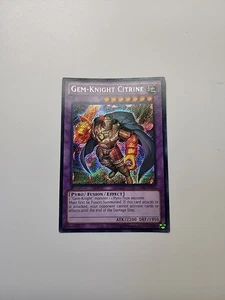Gem-Knight Citrine • HA06-EN019 Hidden Arsenal 6: Omega Xyz 1st Edition - Picture 1 of 2