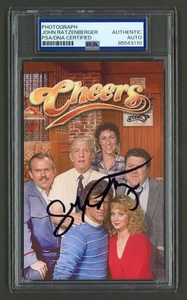 John Ratzenberger Signed Photo (PSA) Cheers Auto Cliff Clavin Cast Actor - Picture 1 of 2