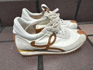 Loewe Grey and Tan Flow Runner Sneaker - Picture 1 of 18