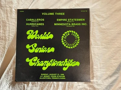 1986 Drum Corps Championships LP - Allentown PA Hawthorne Caballeros Volume 3 - Image 1 of 4