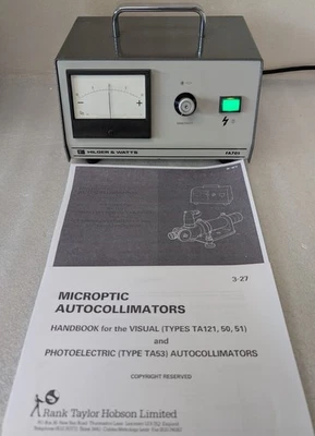 AMPLIFICADOR AUTOCOLIMADOR FOTOELÉCTRICO HILGER & WATTS FA70S Foto 1 de 4