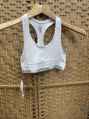 Calvin Klein Underwear Women's Bustier Modern Cotton Bralette Size Small - Image 1 of 4