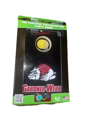 NEW COIN HOLE Party Quarters Drinking Tabletop GAME Gardner Webb University - Image 1 of 4