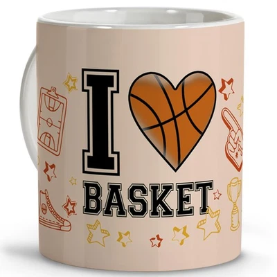 Cadeaux originaux pour le basket-ball. Tasse de basket-ball. Cadeaux pour spo... - Photo 1/4