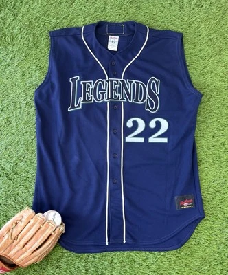 Camiseta deportiva de béisbol de ligas menores de béisbol 52 emitida por el equipo Roger Clemens Lexington Legends Foto 1 de 4