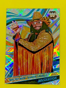 Macho Man Randy Savage WWE Revolution 2022 Numbered Parallel /149 Wrestling Card - Picture 1 of 2
