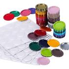 Tecunite 100 Pieces Bottle Caps For Crafts In Double Sides Printed Mixed Colo...