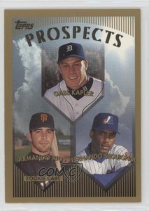 1999 Topps Prospects Gabe Kapler Armando Rios Fernando Seguignol #432