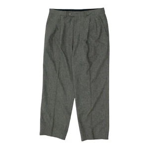 Pantalones de traje Paul & Shark | Pantalones de vestir de diseñador de lana gris de alta gama para hombre de colección - Imagen 1 de 6