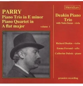 Charles Hubert Parry : Parry: Piano Trio in E minor; Piano Quartet CD - Picture 1 of 1
