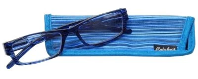 Calabria 757 Reading Glasses&Case Tangerine, Blueberry, Strawberry CHOOSE POWER - Image 1 of 4