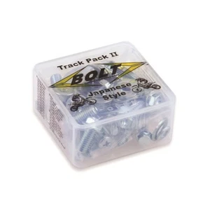 BOLT TRACK PACK FASTENER KIT LATE JAPANESE STYLE MODEL MOTOCROSS & OFF ROAD BIKE - Picture 1 of 1
