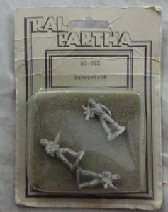 Vintage Ral Partha Terrorists Fantasy Miniatures 20-012 - Picture 1 of 1