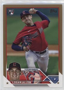 2023 Topps Update Gold /2023 Logan Allen #US233