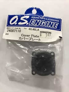 O. S. ENGINES NEW 24007110 COVER PLATE 40, 46LA - Picture 1 of 2