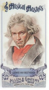 2012 Topps Allen and Ginter Mini Musical Masters - Pick your single