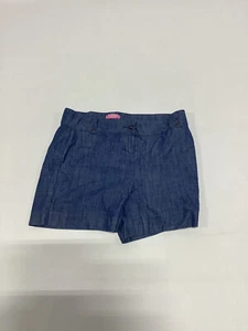 Womens Isaac Mizrahi Blue Shorts Size 6 EUC - Picture 1 of 4