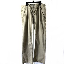LTB Mens Button Fly Jeans Khaki Pants Sz 33 x 32 Actual Waist 35 6 Pockets