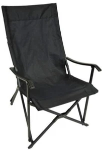 ADIRONDACK Campers Chair 89009004 Black NEW - Picture 1 of 1