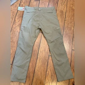 Wrangler Performance Cargo Pants mens 40x32 brown tan Straight Wicking UPF Flex - Picture 1 of 11